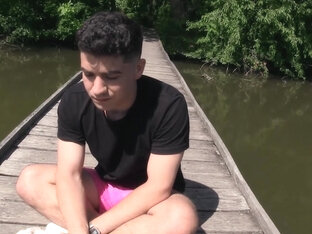 550 - Cute Guy Gets His Dick Sucked & Rides A Hard Cock Like There Is No Tomorrow For Some Cash