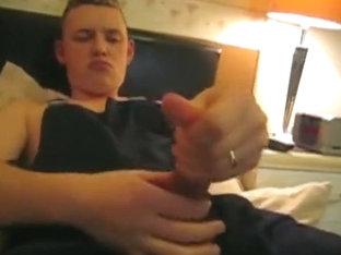 jerking off in dungarees